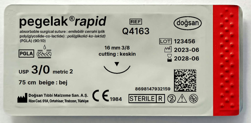 Pegelak rapid 3/0 16 3/8 kskn▼,75cm