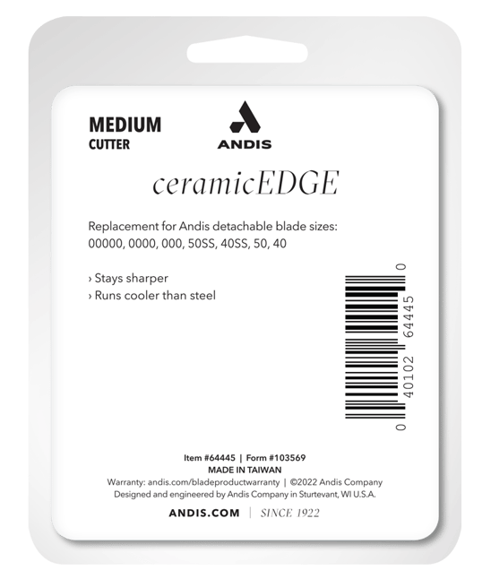 Andis Seramik Üst Bıçak Kaba - COARSE CUTTER