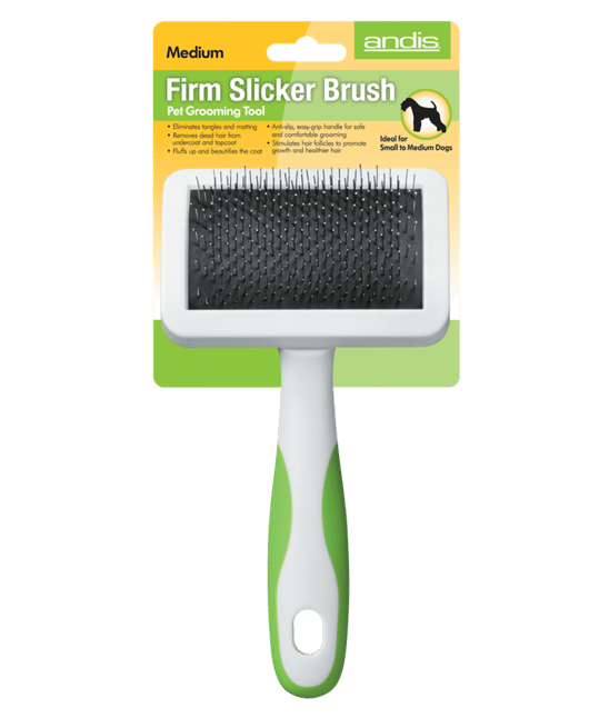 Andis Orta Boy Kaygan Fırça Medıum Firm Slicker Brush