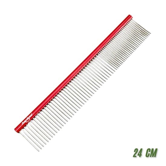 SHERNBAO Çelik Tarak 24 cm (Kırmızı)