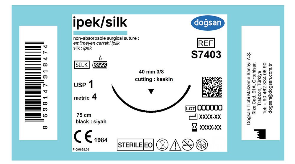 Ipek 1 40 3/8 keskin(▼),75cm