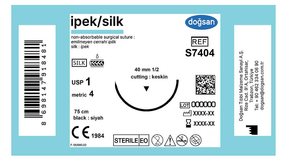 Ipek 1 40 1/2 keskin(▼),75cm