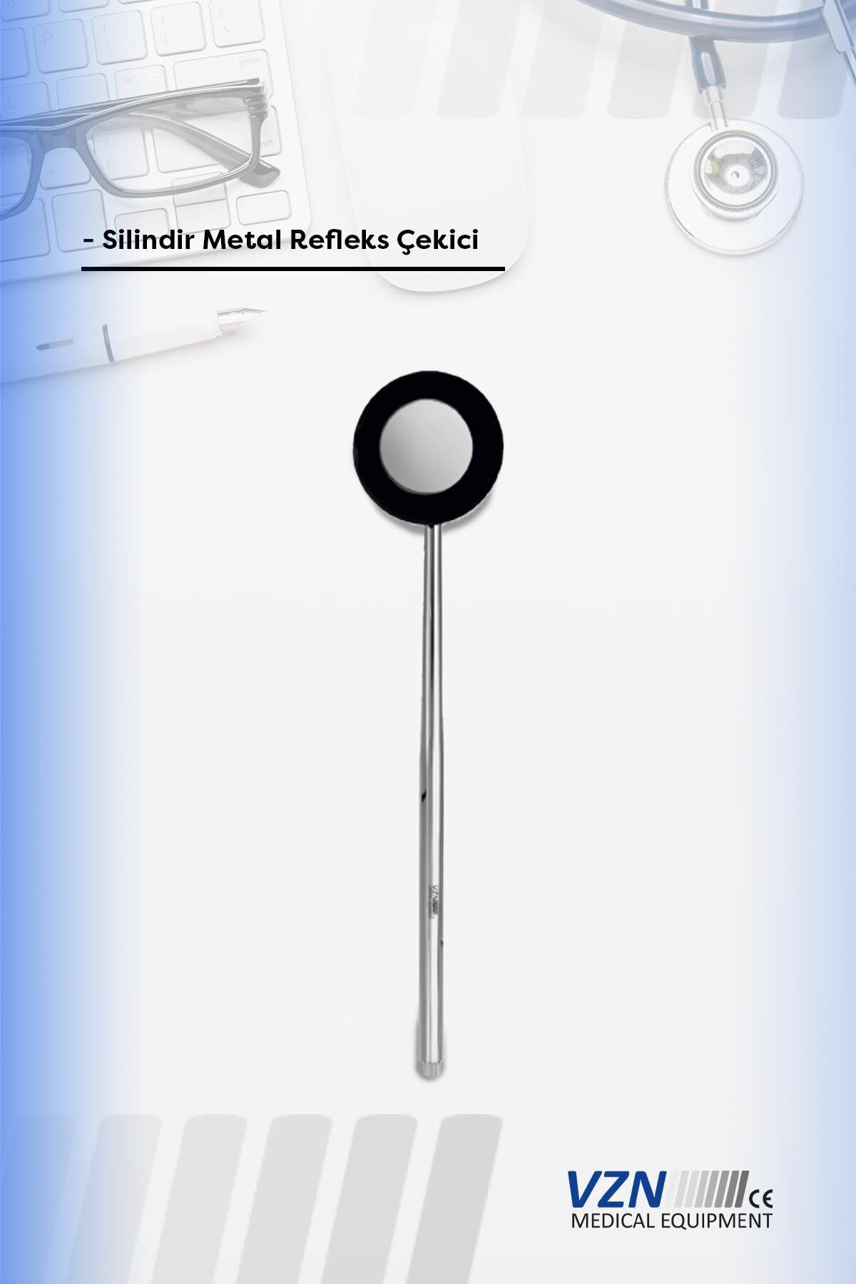 VZN Silindir Metal Refleks Çekici