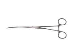 Kruuse Veteriner Bağırsak Pensi. 23 cm. Eğri