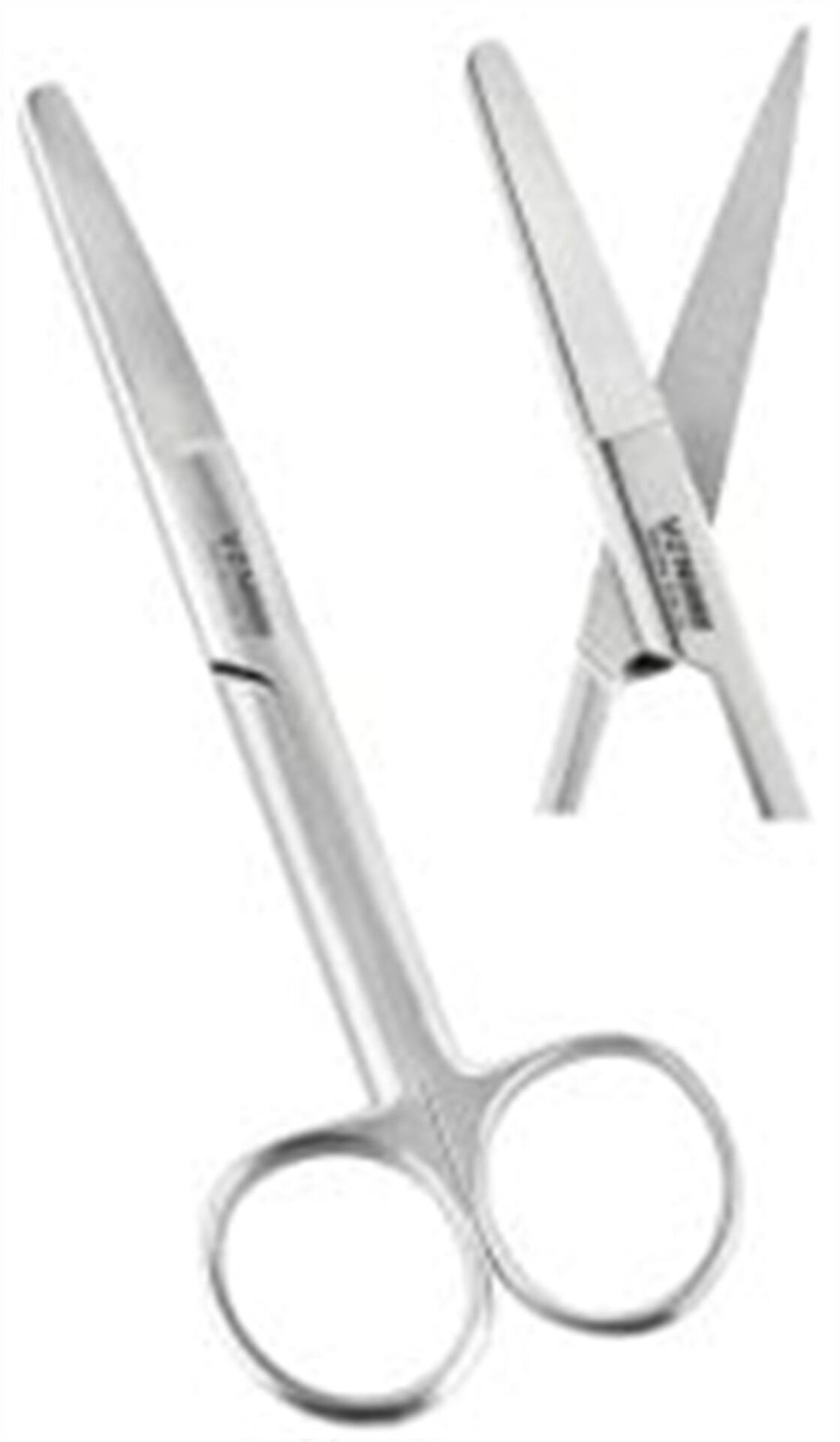 VZN Cerrahi Makas DÜZ 14,5 cm Küt-Sivri