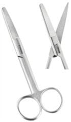 VZN Cerrahi Makas DÜZ 14,5 cm Küt-Sivri