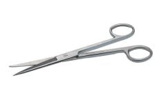 Kruuse Veteriner Makas. 14 cm. S/S. Düz