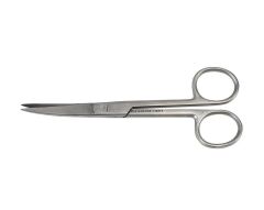 Kruuse Veteriner Makas. 14 cm. S/S. Eğri