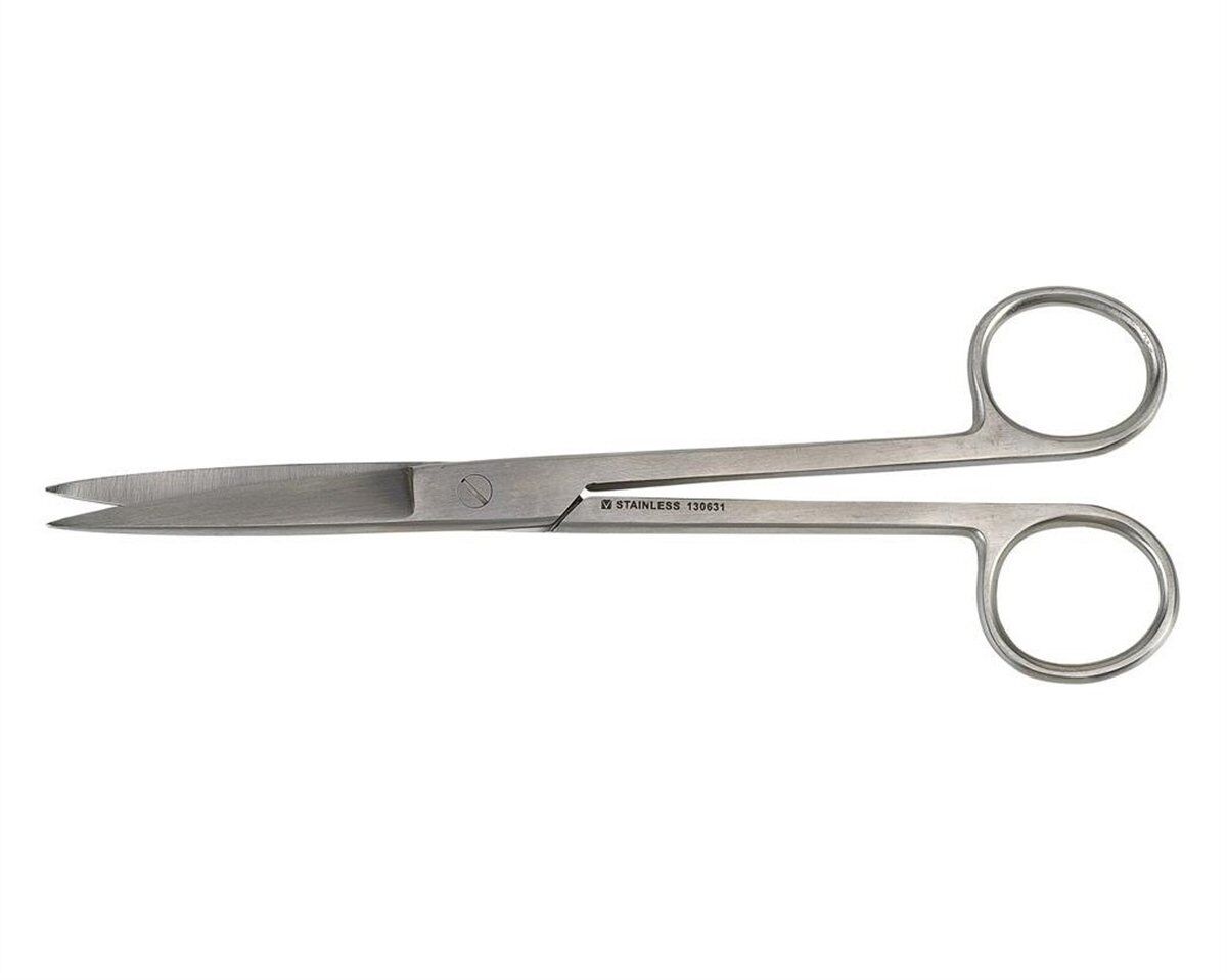 Kruuse Veteriner Makas. 16 cm. S/S. Düz