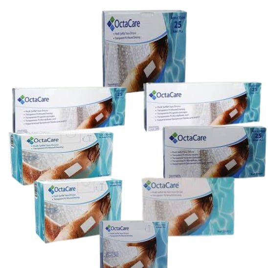 Steril Yara Örtüsü Şeffaf P.U. (Su Geçirmeyen)