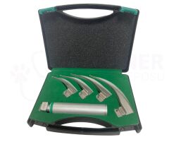 Vzn Laringoskop Fiber Optic 4 Blade Set