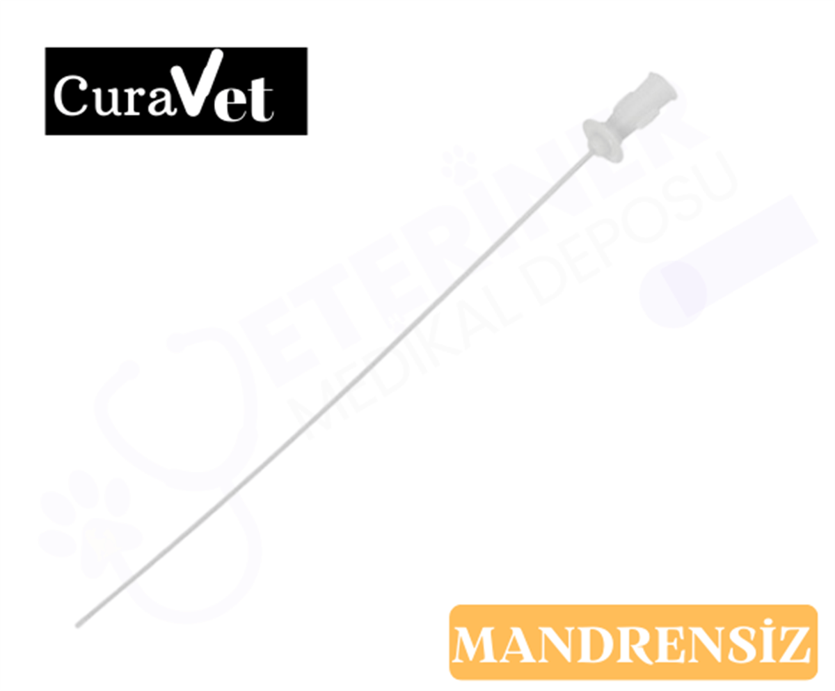 CURAVET Steril Kedi İdrar Sondası MANDRENSİZ