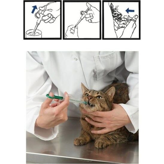 Sayberk Kedi Köpek Hap Yutturma Enjektörü