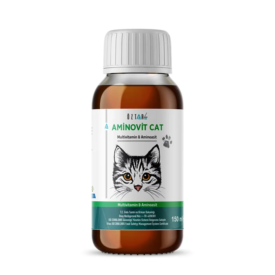 Aminovit Cat - Kediler İçin Kas ve Kemik Geliştirici