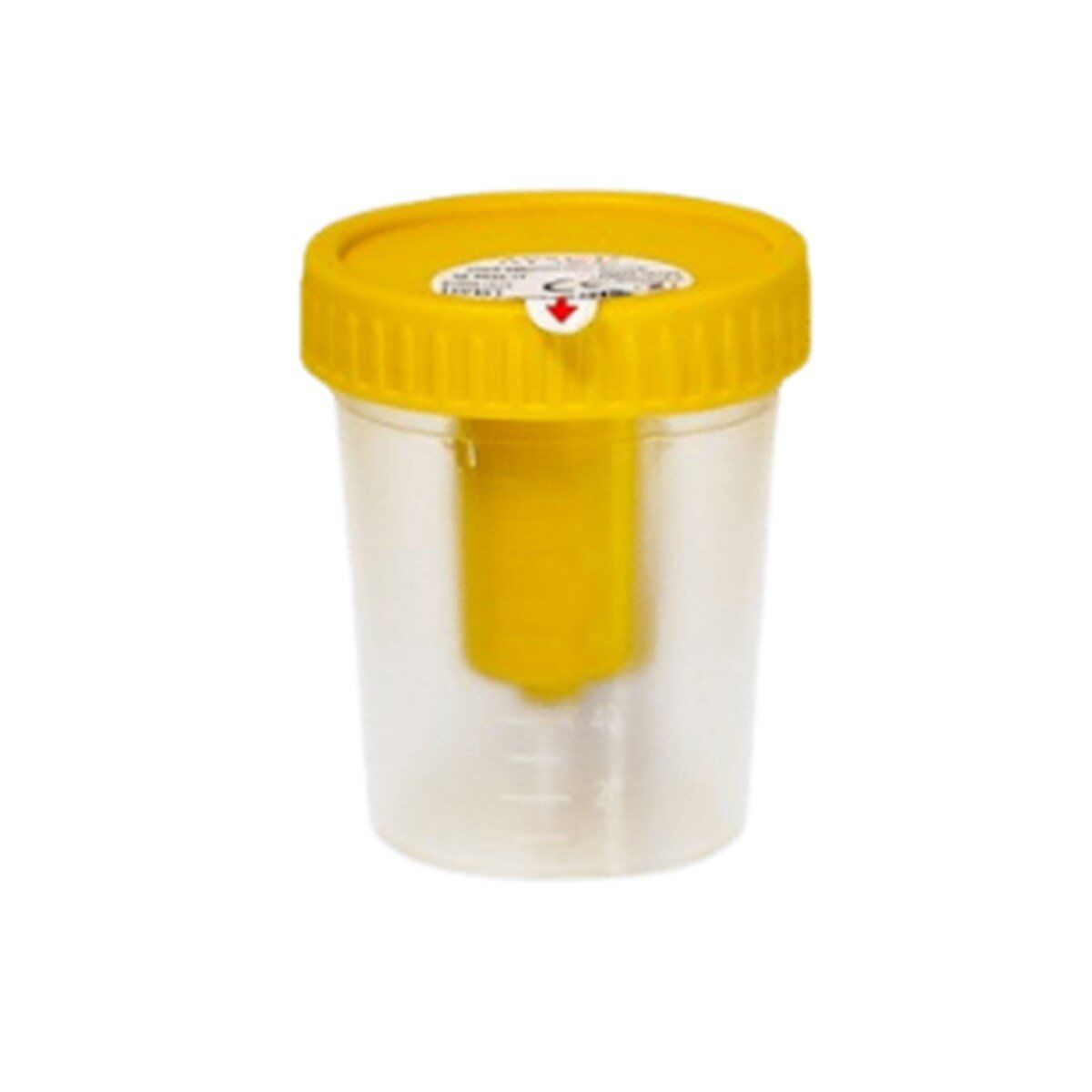 Vakumlu İdrar Bardağı (Numune Kabı) Steril 100 ML