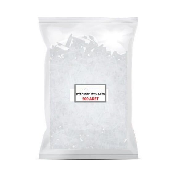 Ependorf Tüpü Kapaklı 1,5 ML 500'lü Paket