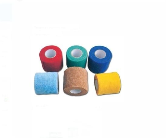 Sayberk Kendinden Yapışkanlı Bandaj Renkli 10 CM*4,5 M
