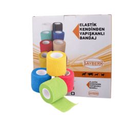 Sayberk Kendinden Yapışkanlı Bandaj 5 cm x 4,5 mt