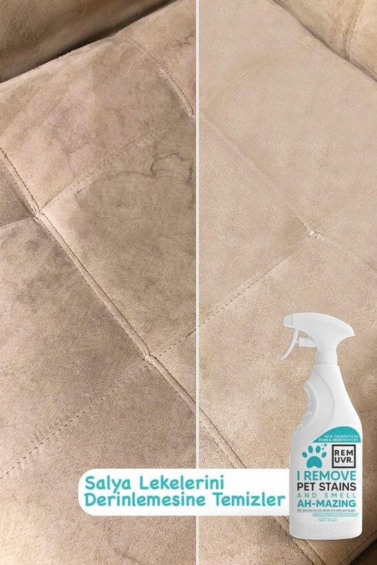 REMUVR Kediler & Köpekler Için Leke Ve Koku Giderici Sprey 750 ml