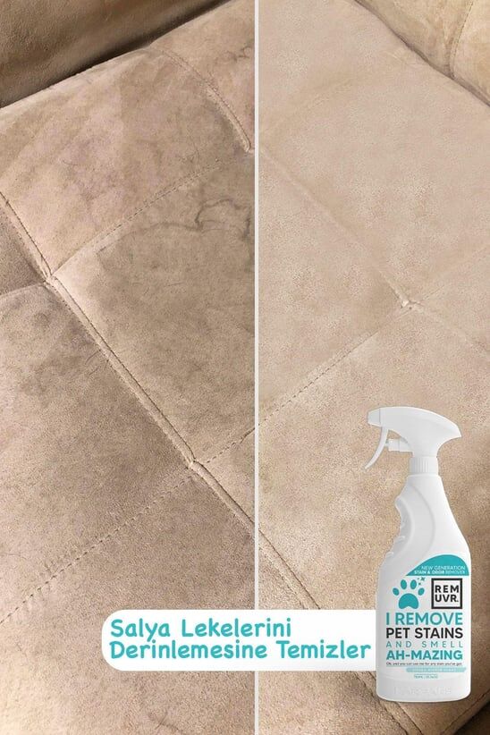 REMUVR Kediler & Köpekler Için Leke Ve Koku Giderici Sprey 750 ml