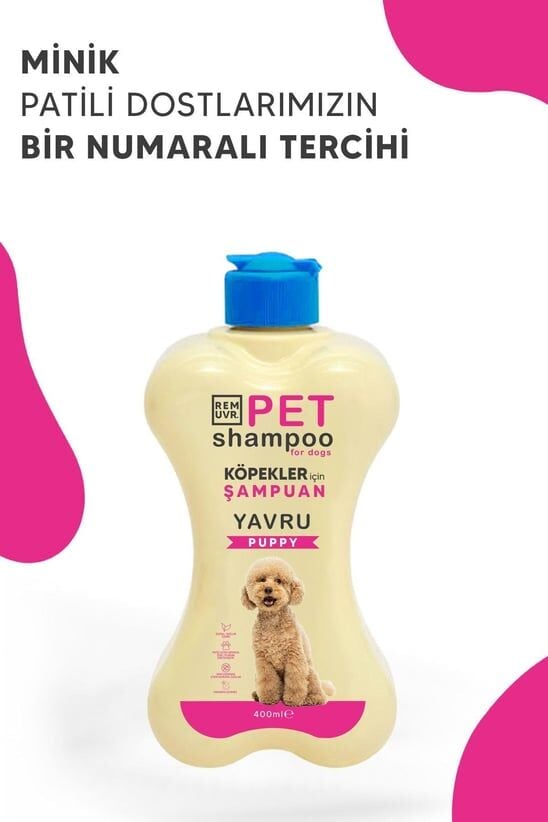 REMUVR Puppy Yavru Köpek Şampuanı - 400 ml
