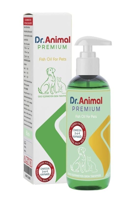 Dr. Animal Premium Balık Yağı Takviyesi 65 ml