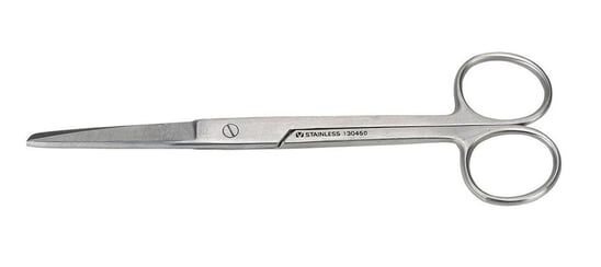 Kruuse Veteriner Makas. 14,5 cm. 5,5 K/S. Düz. Avrupa Kalite