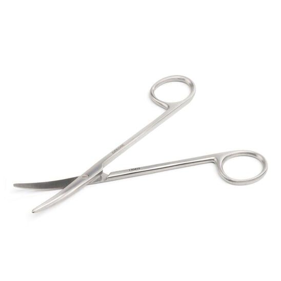Kruuse Veteriner Makas. 14,5 cm. 5,5 K/K . Eğri. Avrupa Kalite