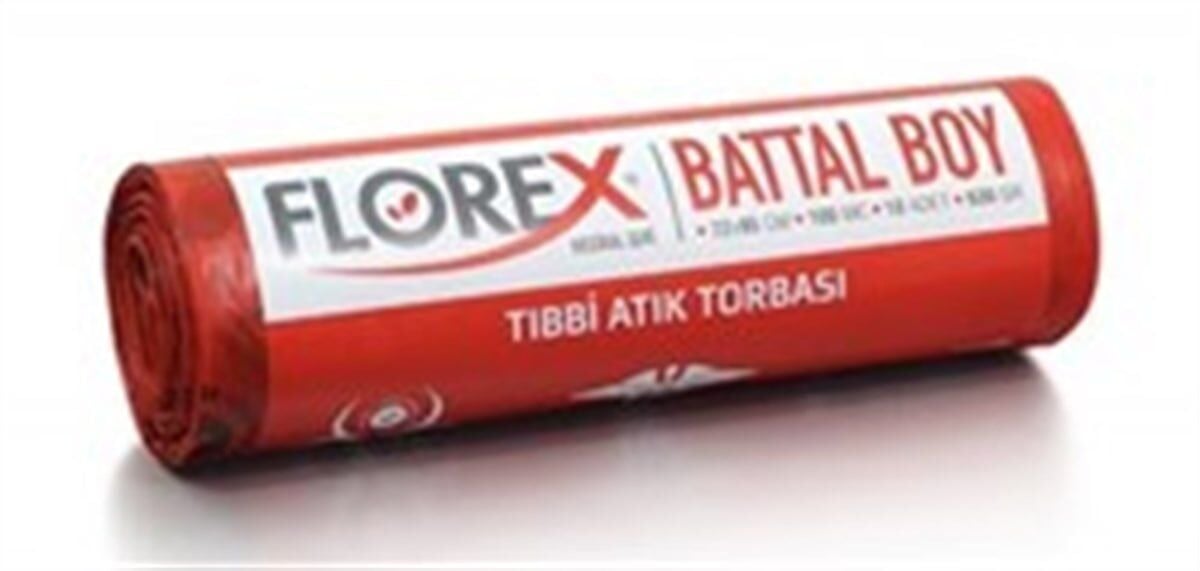 Tıbbi Atık Torbası (Poşeti) 72 CM*95 CM (Battal boy) 10'lu Paket