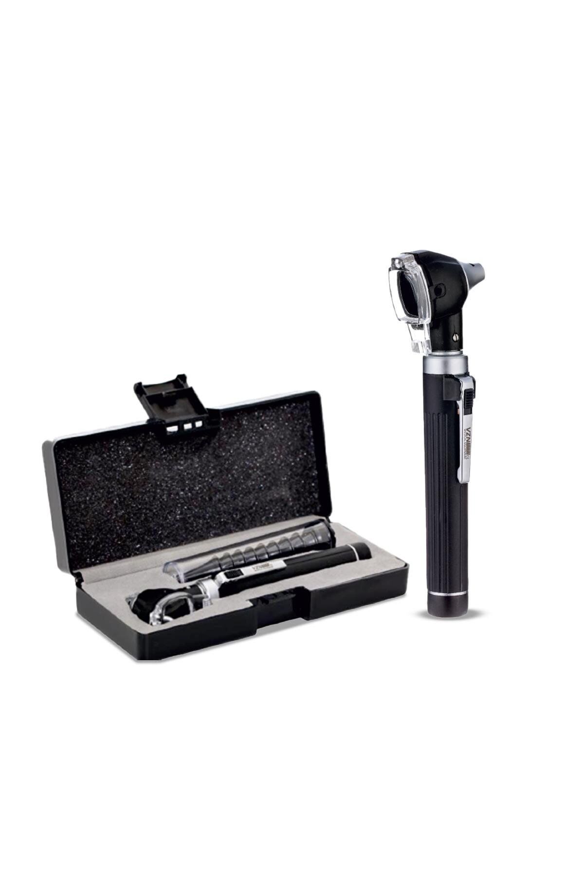 VZN Otoskop Fiber Optik Profesyonel Klinik Model Set VZN-OT-08