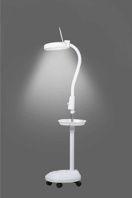 Ayaklı Led Işıklı Ayarlı Büyüteçli Loop Lamba 120 led