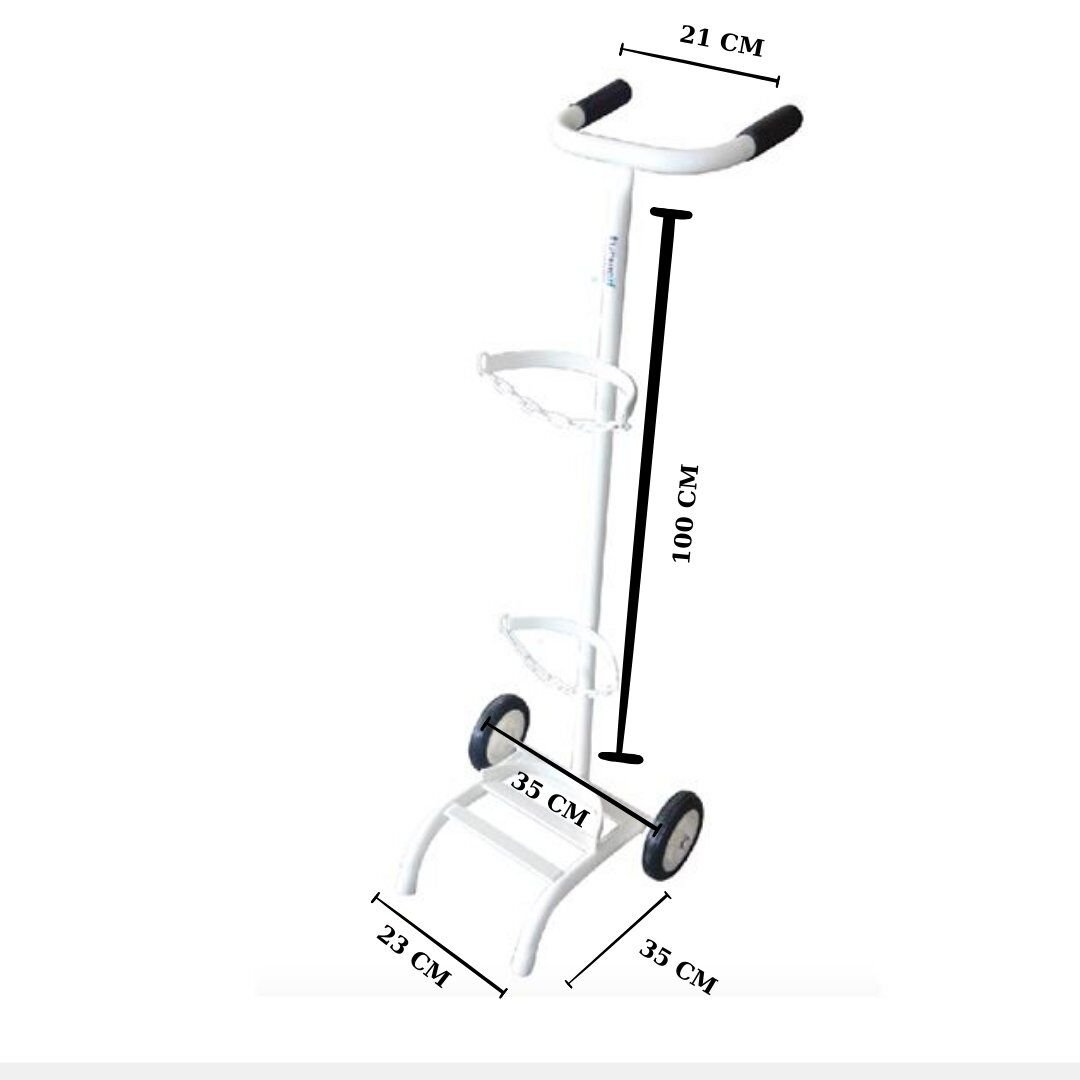 Oksijen Tüpü Taşıma Arabası 10lt