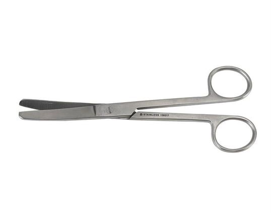 Kruuse Veteriner Makas. 15 cm. K/K. Eğri