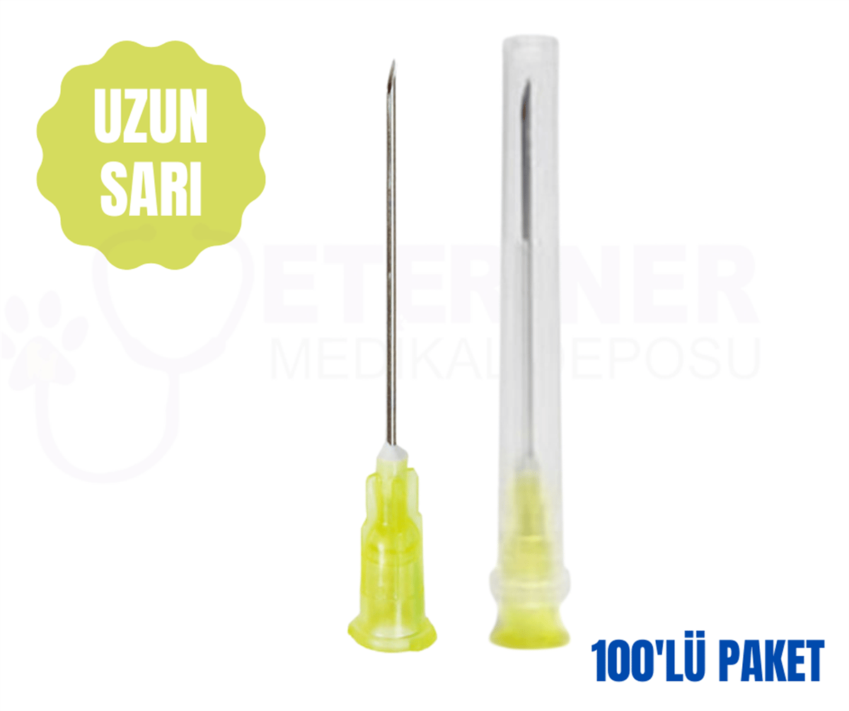 Enjektör Ucu Sarı 100'lü Paket