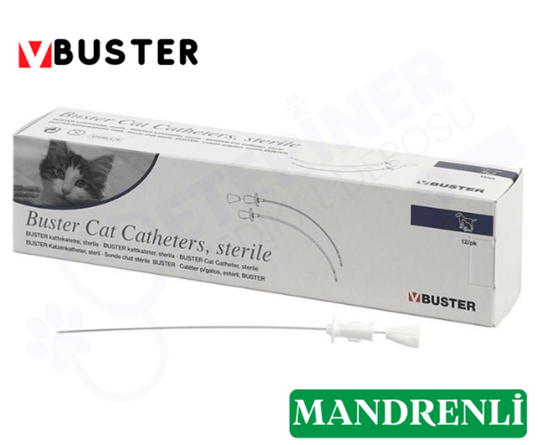 Buster Kedi İdrar Sondası MANDRENLİ