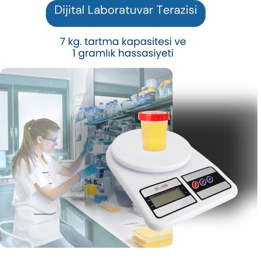 Dijital Hassas Terazisi 1 gram hassasiyetli …max 7 kg