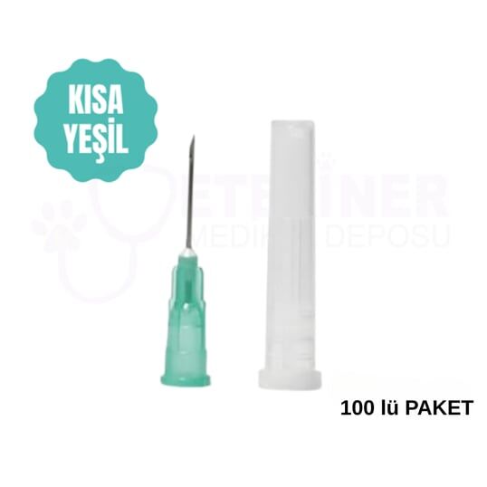 Enjektör Ucu 100'lü Paket kısa