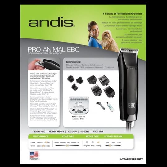 Andis Ebc Köpek Traş Makinası