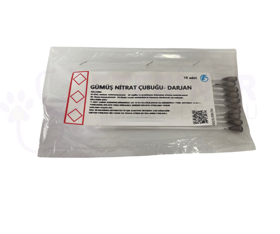 Gümüş Nitrat Darjan Çubuğu 10 adet/pk