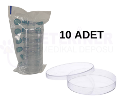 Petri Kutusu 60 x15 mm 10 Adet