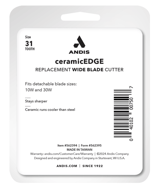 Andis 31 Dişli Seramik Kesici 10W ve 30W Geniş Bıçaklar İçin