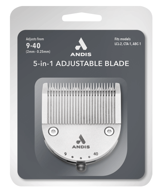 Andis 5-in-1 Ayarlanabilir Tıraş Bıçağı (40-30-15-10-9)