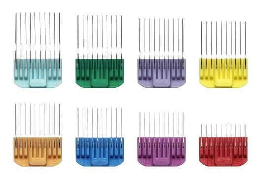 Andis Vida Heiniger Midi Traş Makinesine Uyumlu 8 Parça Tarak Seti