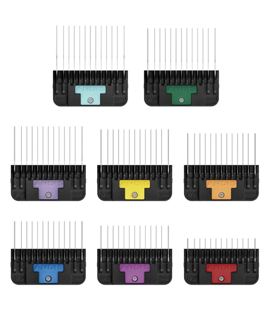 Andis Geniş Bıçak Tarak Seti 8 Parça