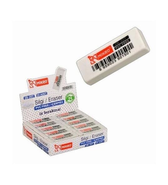 Mikro Silgi Beyaz Pvc Free 2B