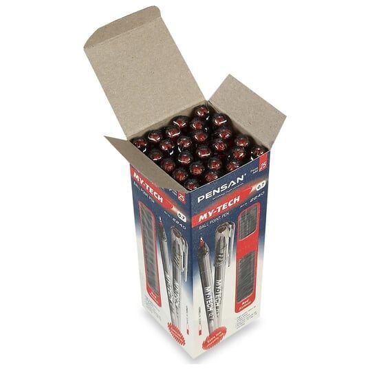 Pensan Tükenmez My-Tech 0.7 Kırmızı 2240