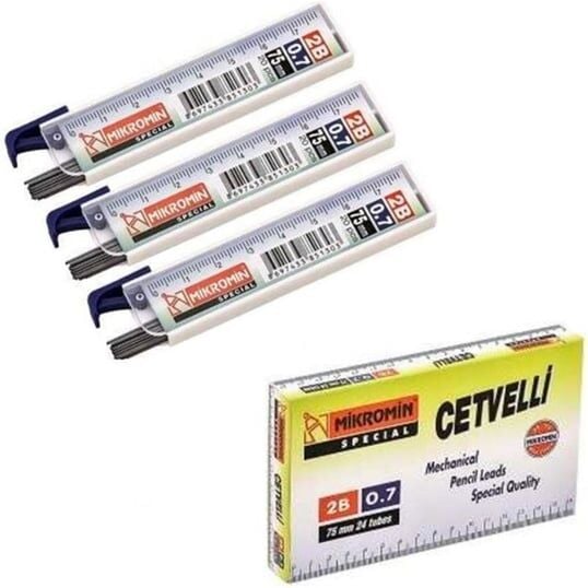 Mikro Min 0.7 mm Cetvelli Kalem Ucu 75 mm Mikro Uç