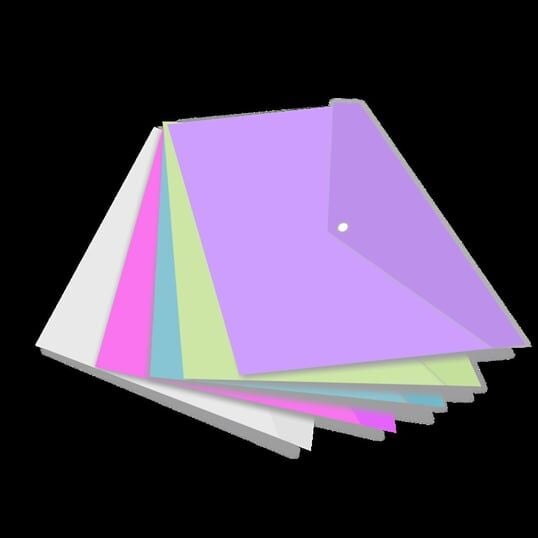 Lacco Çıtçıtlı Zarf Dosya Şefaf