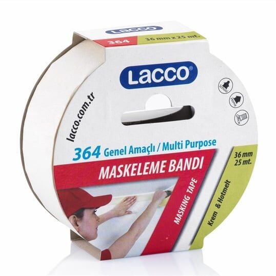 Lacco Maskeleme Bantı - 36 mm* 25 mt.