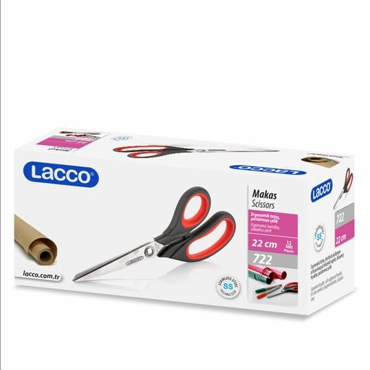 Lacco Ergonomik Makas 22 cm